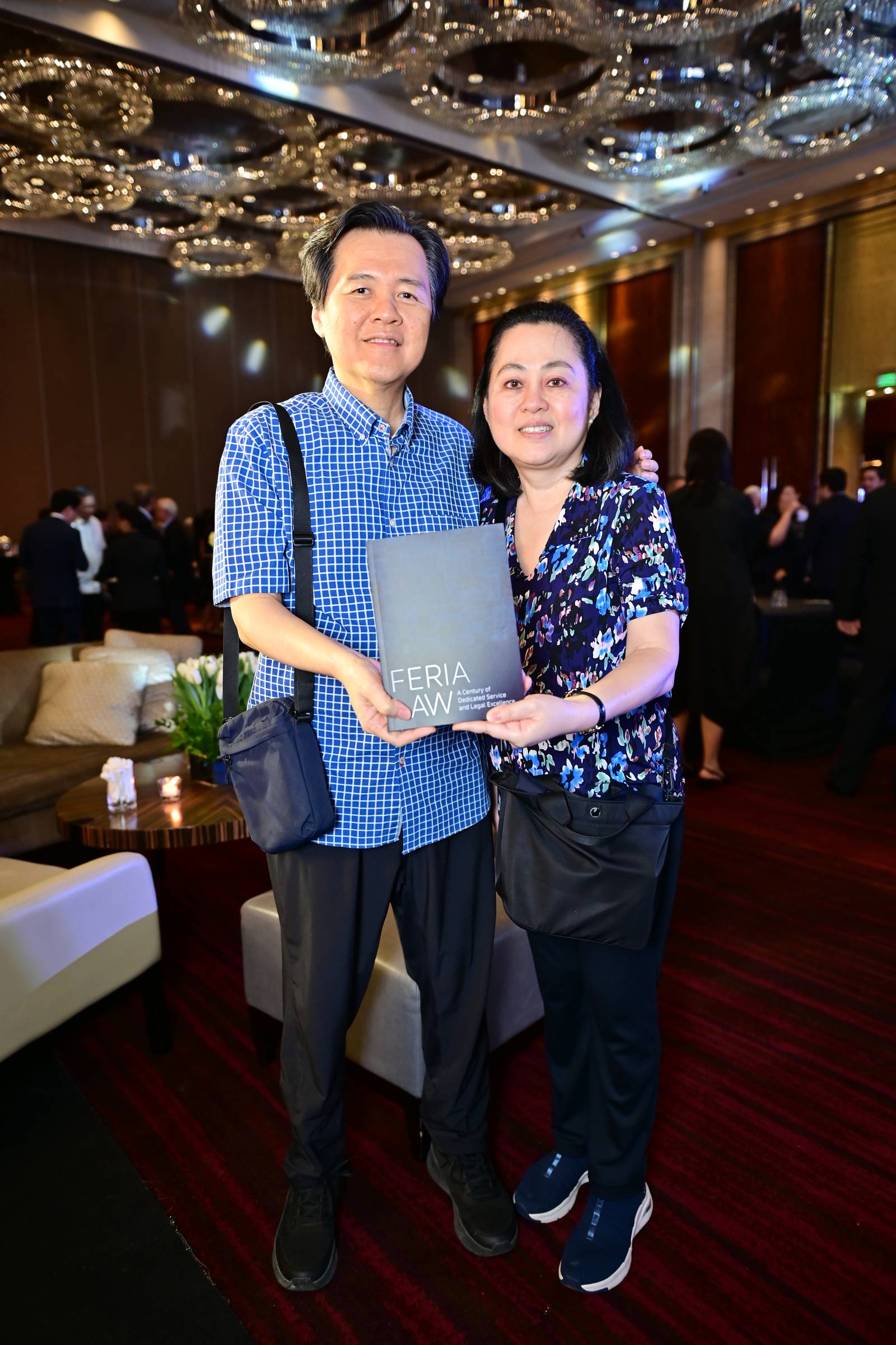 Dr. Willie Ong and wife Dra. Liza Ong.